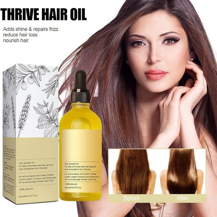 Aceite Esencial Capilar Vegano – Fortalece y Estimula el Crecimiento del Cabello